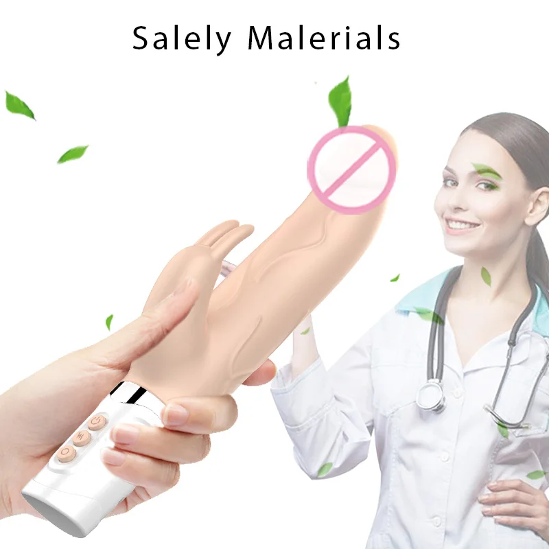 Реалистичный фаллоимитатор с подогревом вибраторы для женщин автоматическая