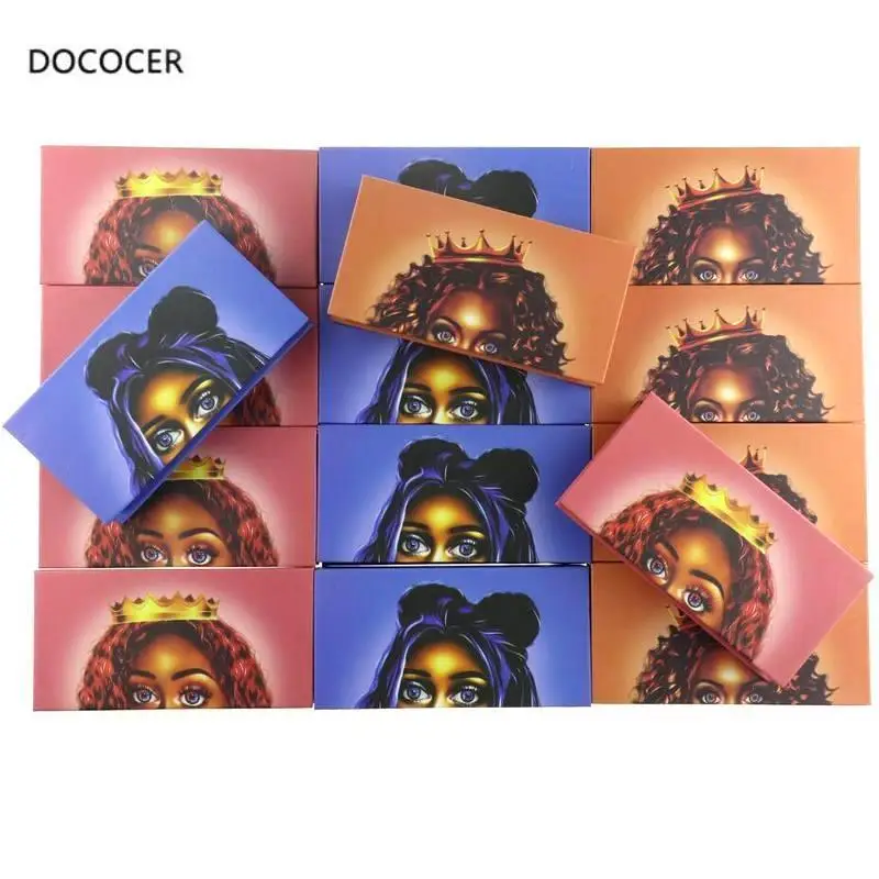 Новинка упаковка для ресниц оптовая продажа накладные ресницы бумажная коробка