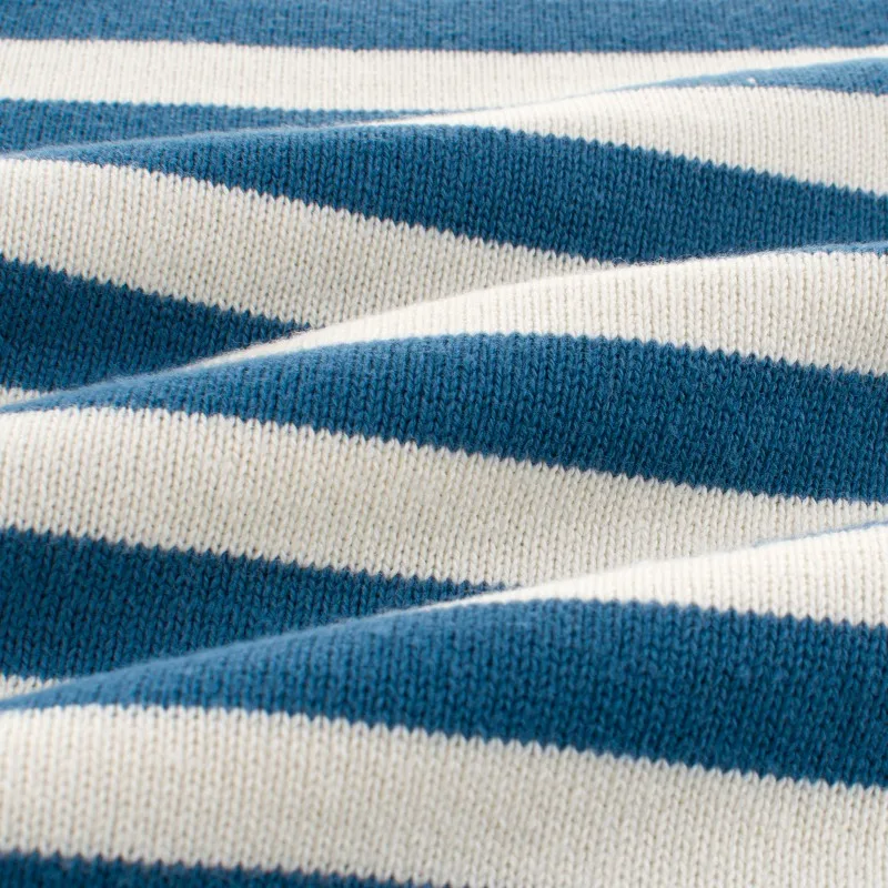 Повседневные свитера для мальчиков и девочек пуловеры вязаные полосатые топы с