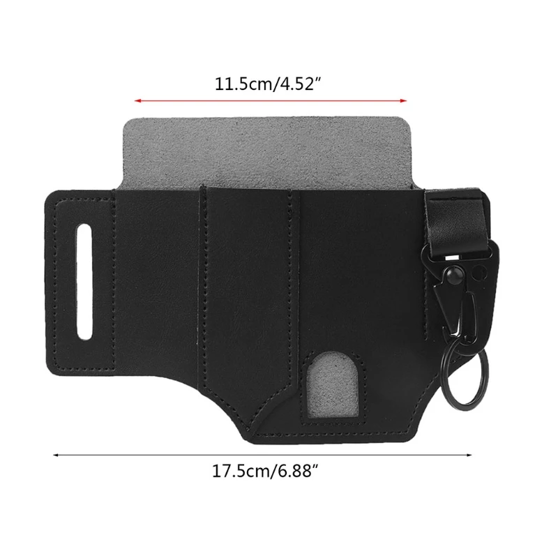 

Leather Sheath for Leatherman Multitool Sheath EDC Pocket Organizer with Key Holder for Belt and Flashlight Outdoor Camping Tool