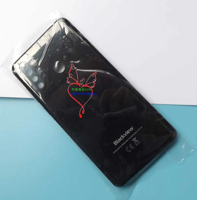 Задняя крышка для blackview A80 pro стеклянная корпуса задняя рамка корпус с креплением
