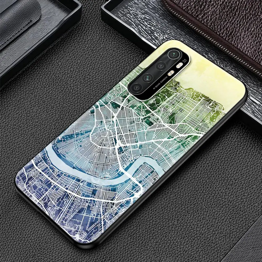 

Travel Country Sketch Exclusive City Map Silicone Case for Xiaomi Mi 10S Poco X3 NFC 10 10T Note 10 Pro 9T CC9 CC9E Phone Coque