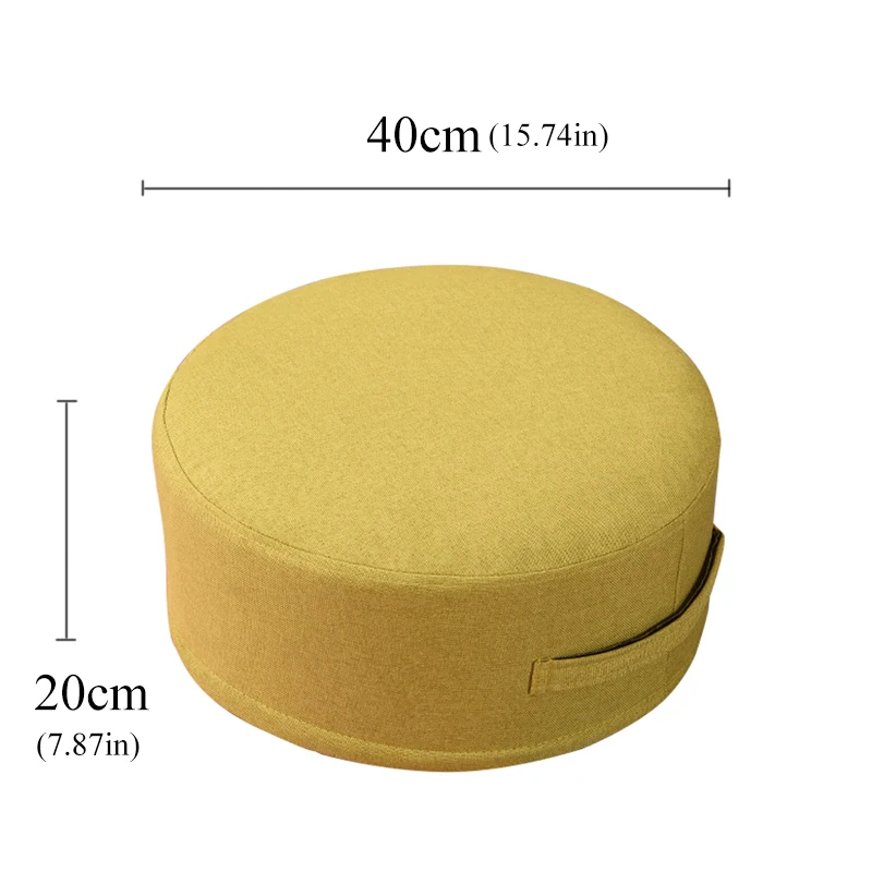 Новый стул Губка Сиденье с высоким наполнением гостиной Декор удобные медитации