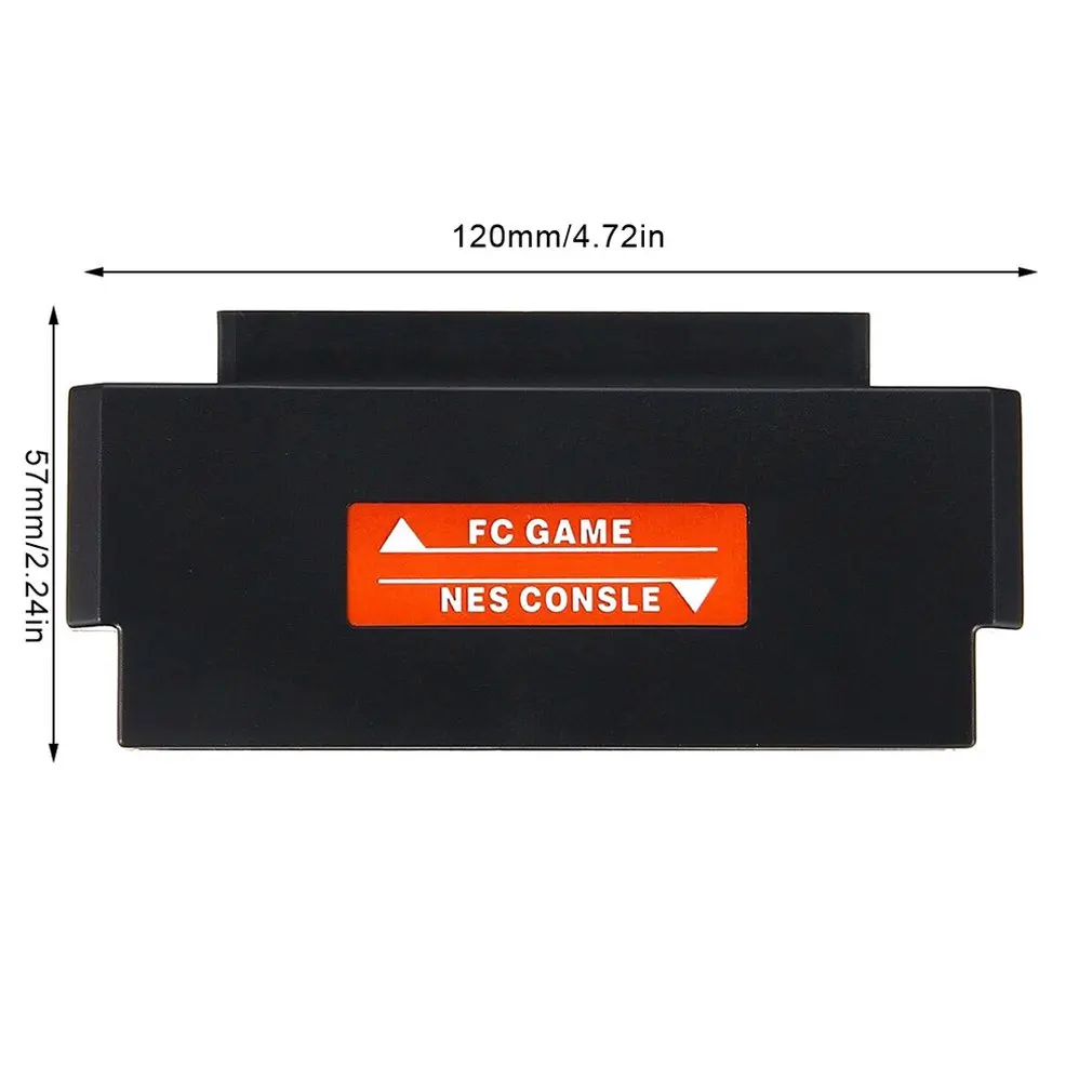 Красная и белая машина Fc 60 Pin в 72 Nes конвертер игровая карта конверсионная