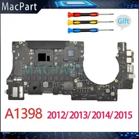 Original Tested A1398 Motherboard for Macbook Pro Retina 15" Core i7 8GB 16GB Logic Board 2012 2013 2014 2015 Years
