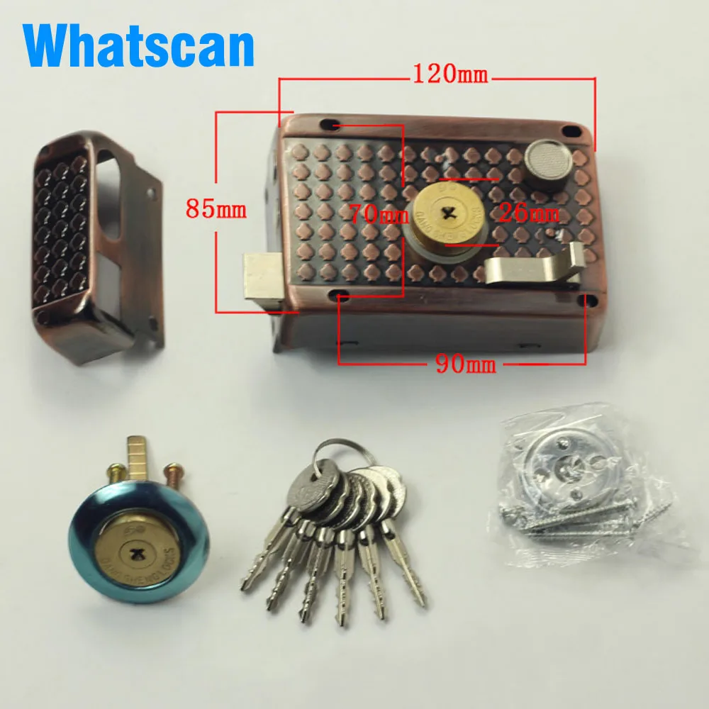 Перекрестный наружный дверной замок/замок для ворот/наружный замок/деревянный