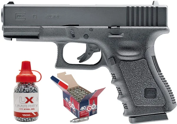 

GLOCK 19 Gen3 .177 Caliber armas de co2 gas pistola Wall Tin Sign