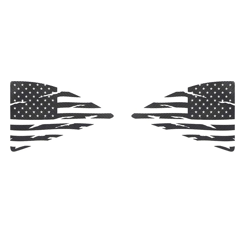 

Window Decal Carbon Fiber Rear Window Distressed Flag Sticker for Chevrolet Camaro 2010 2011 2012 2013 2014 2015