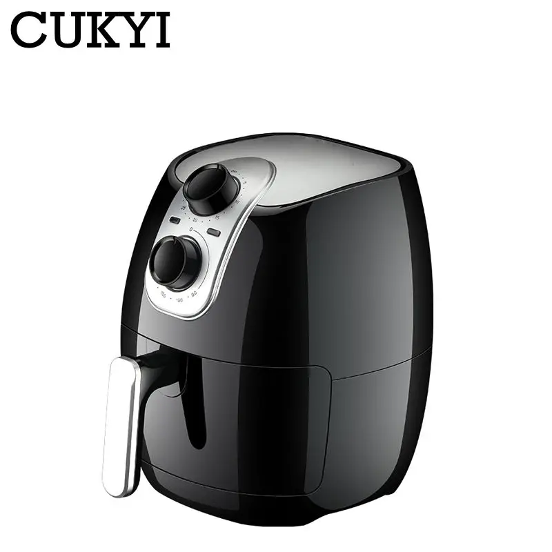 CUKYI 220 В 1300 Вт домашняя электрическая фритюрница 4 л большая емкость без масла