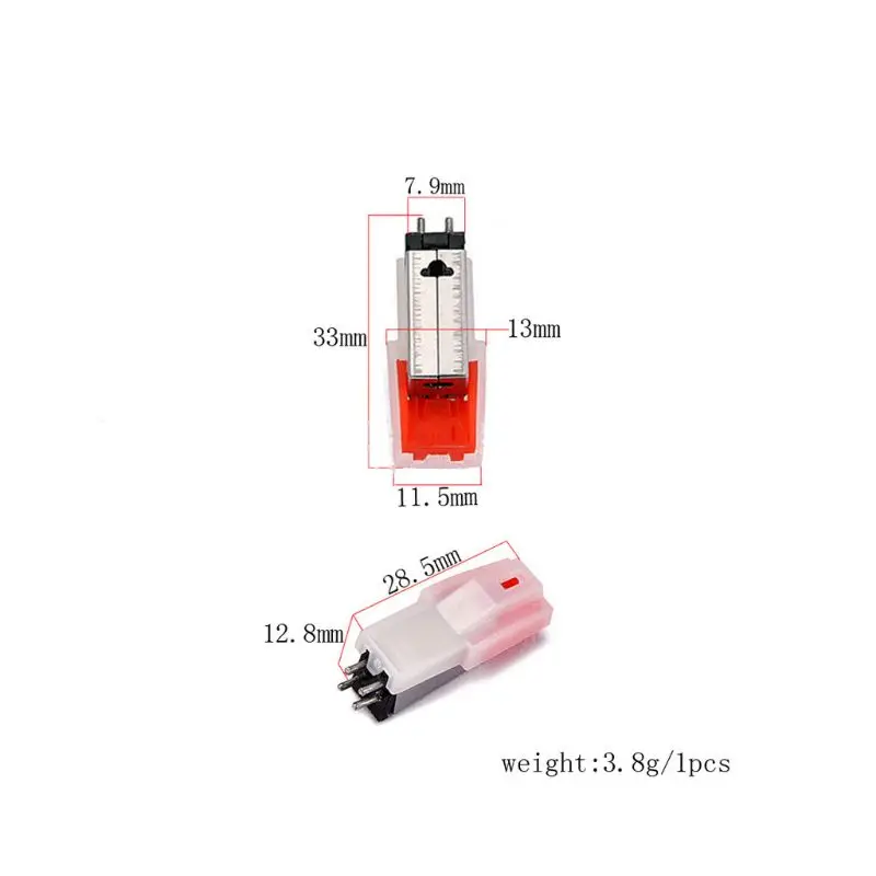 

Turntable Stylus Dynamic Magnetic Turntable Needles Record Player Reader Vinyl LP Gramophone Replacement Accessories