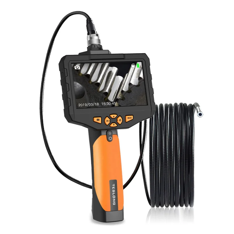 

Car vehicle air conditioner pipe equipment 5inch HD screen 3.9mm camera visual inspection endoscope