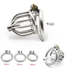 Небольшое мужское устройство верности из нержавеющей стали Пояс верности кольцо на член секс-игрушки для мужчин БДСМ бондаж 18 +