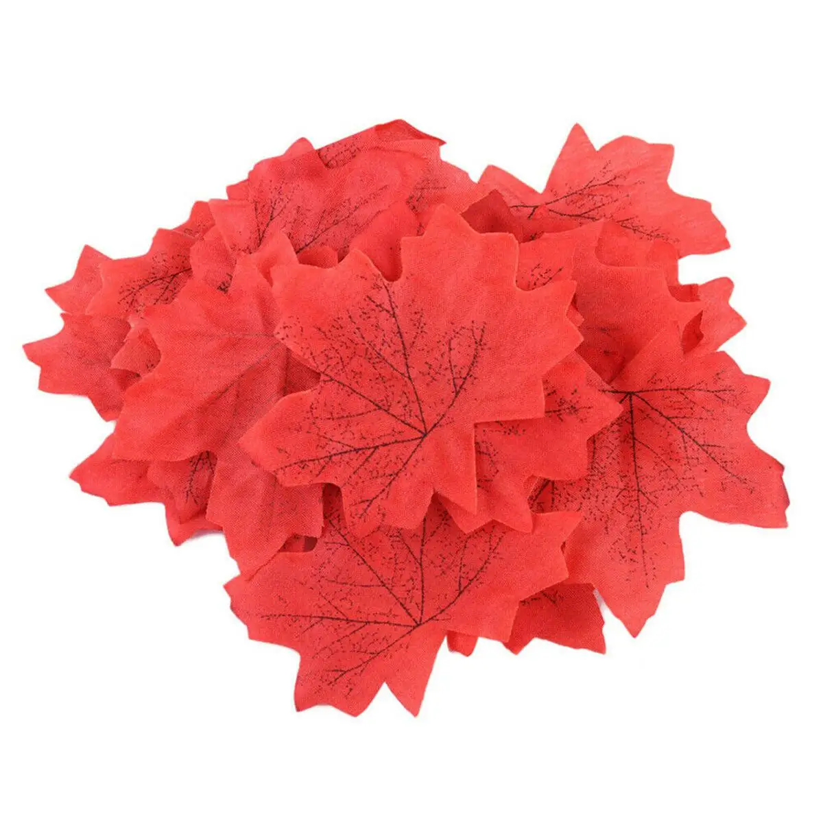 

Print Maple Leaves Craft Wedding Home 8*8cm Romantic Mixed Color 100/200Pcs