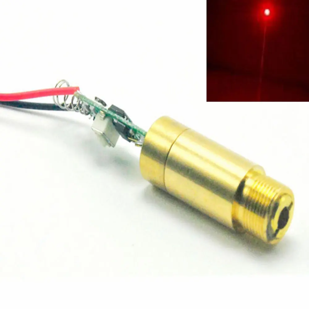 Indrstrial Red Dot 650nm 50mw лазерный диодный модуль w Driver Out APC Lazer|Эффект освещения сцены| |