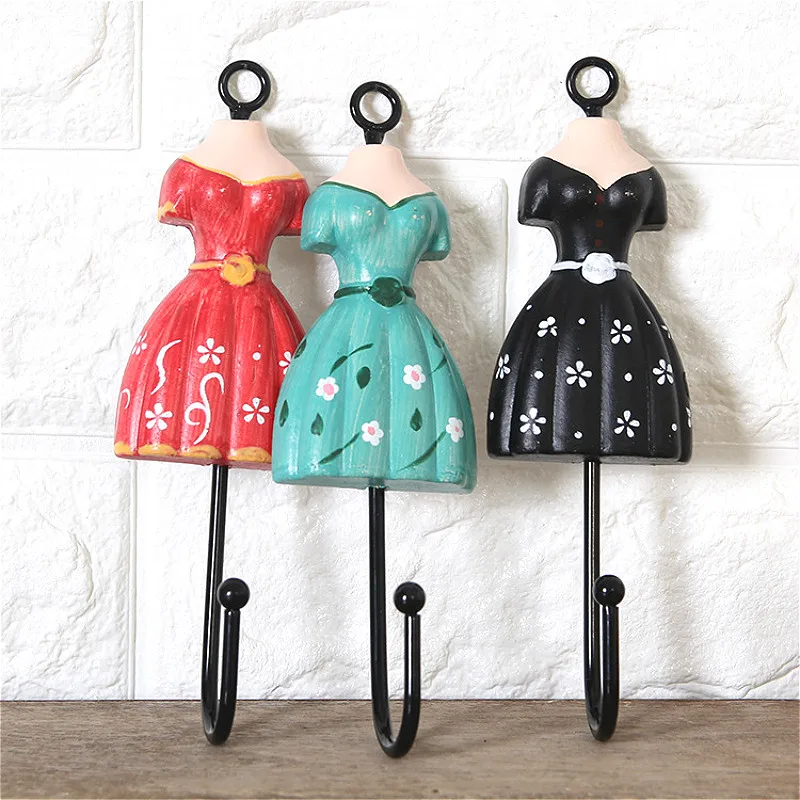 6 шт./компл. платье принцессы крючок винтажная сумка шляпа пальто кошелек вешалка