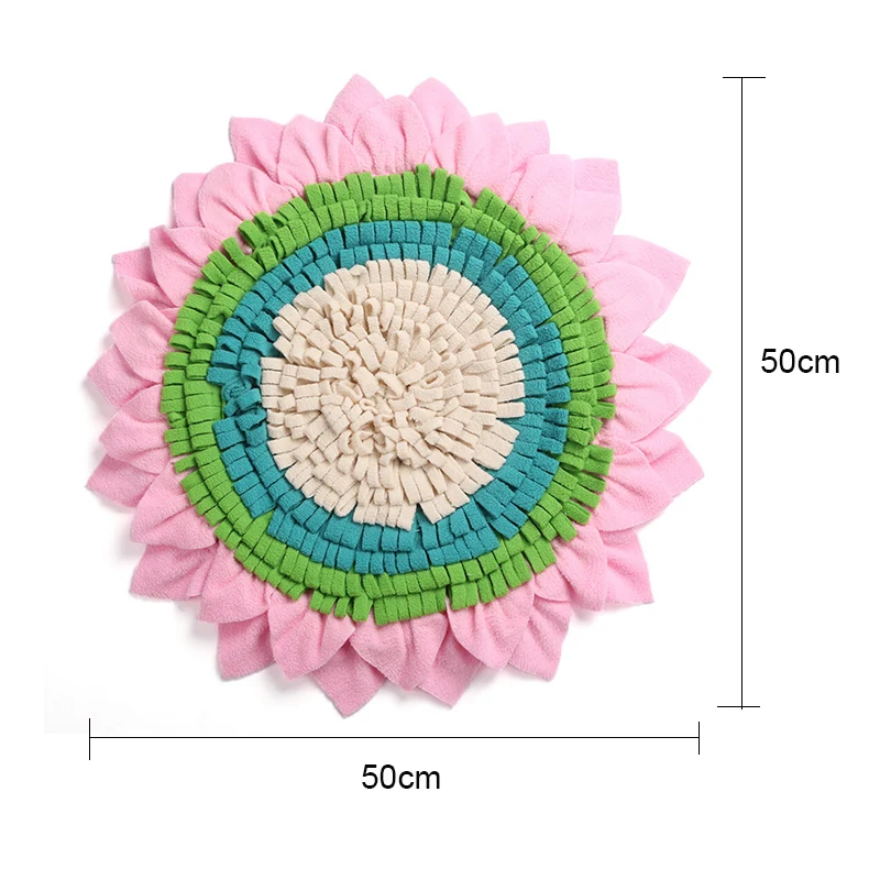 

Pet Dog Snuffle Mat Nose Smell Training Sniffing Pad Slow Feeding Bowl Food Dispenser Pet Puppy Relieve Stress Intelligence Toys