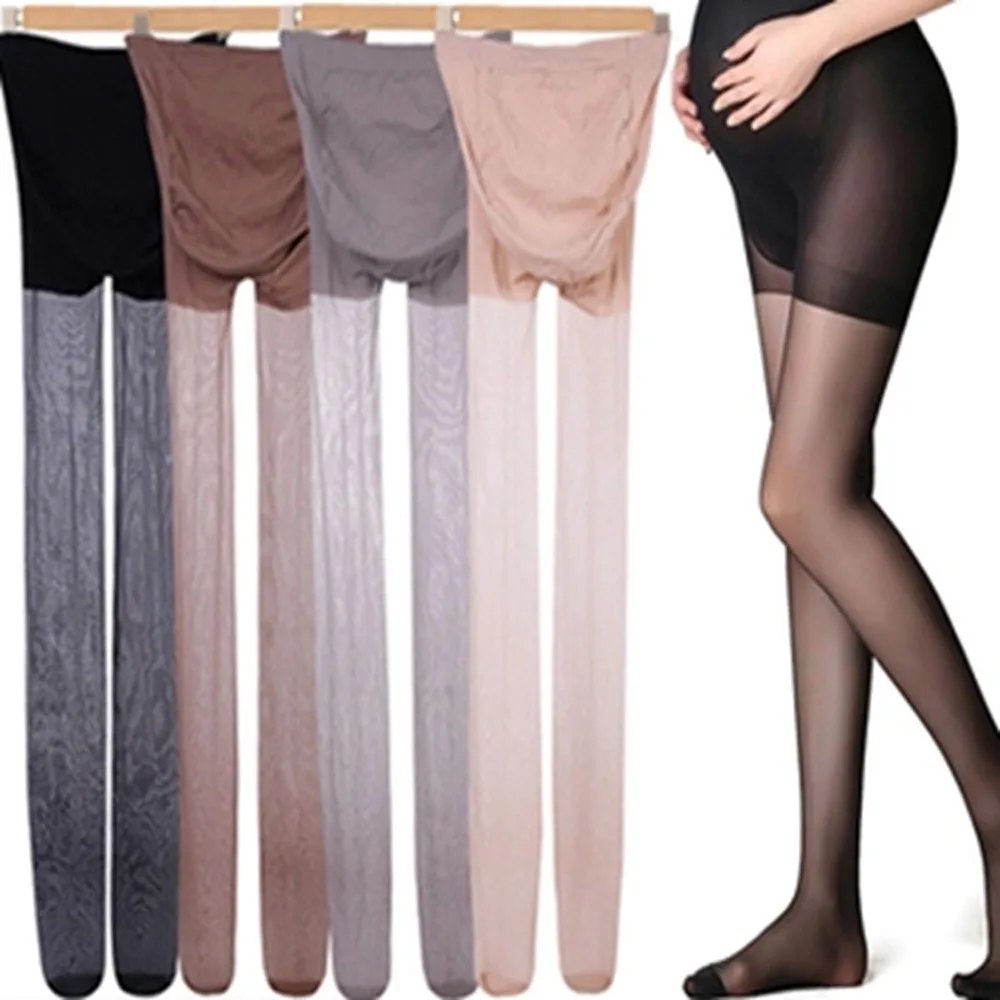 

Pregnant Women Pantyhose Silk Stockings Maternity Clothes Adjustable Maternity Leggings Pregnancy Clothes Maternity Pants