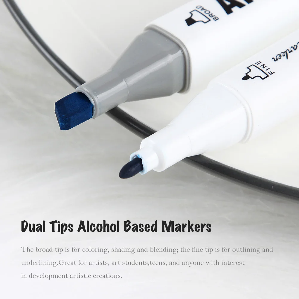 Arrtx профессиональные художественные маркеры авторучка эскиз на спиртовой основе