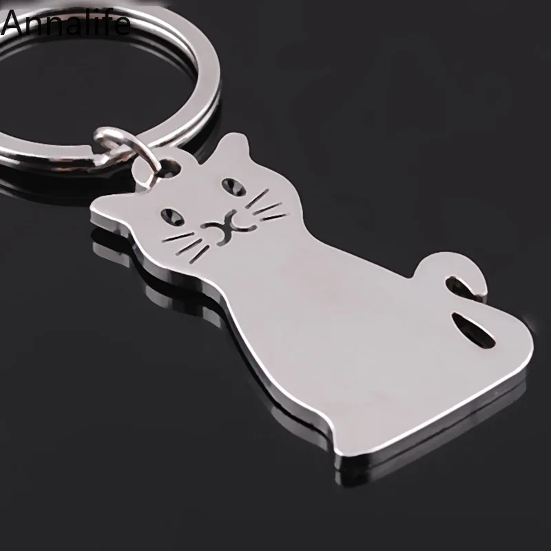 Новинка 2019 брелок в виде кошки милый женский на удачу с котом для ключей