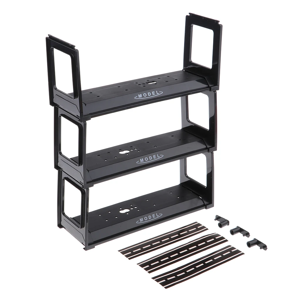 Пластиковая Полка для демонстрации модели игрушечного автомобиля детей