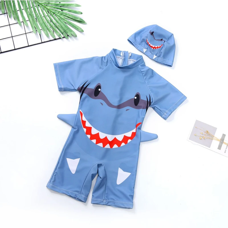 Новинка 2020 милая детская одежда комплект из двух предметов с принтом в виде синей