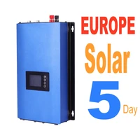 Free Europe 1000W Solar Grid Tie Inverter with Limiter MPPT DC 22-65V 45-90V AC 220v 230v 240v