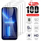 Закаленное стекло 10D для iPhone 13 Pro Max, Защитная пленка для экрана iPhone 13 Pro Max 13 Mini 13 Pro, 4 шт.