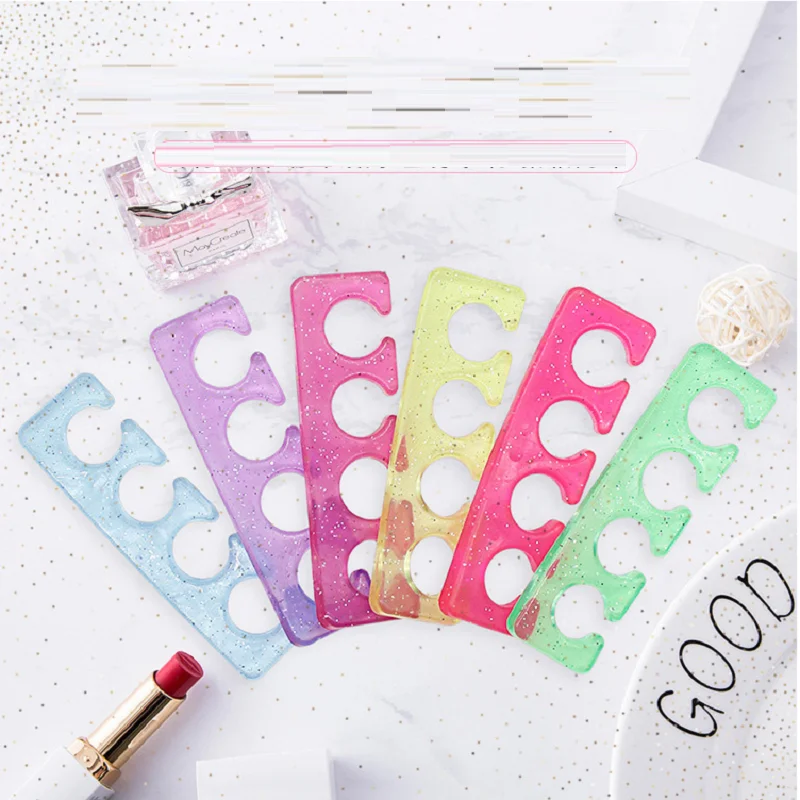 

Creative Silicone Toe Separator Beauty Makeup Manicure Tool Fix Nail Polish Aid Nail Polish Set