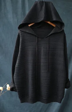 Осенние толстовки женские свободные пуловеры с капюшоном в стиле ретро 2019 новые