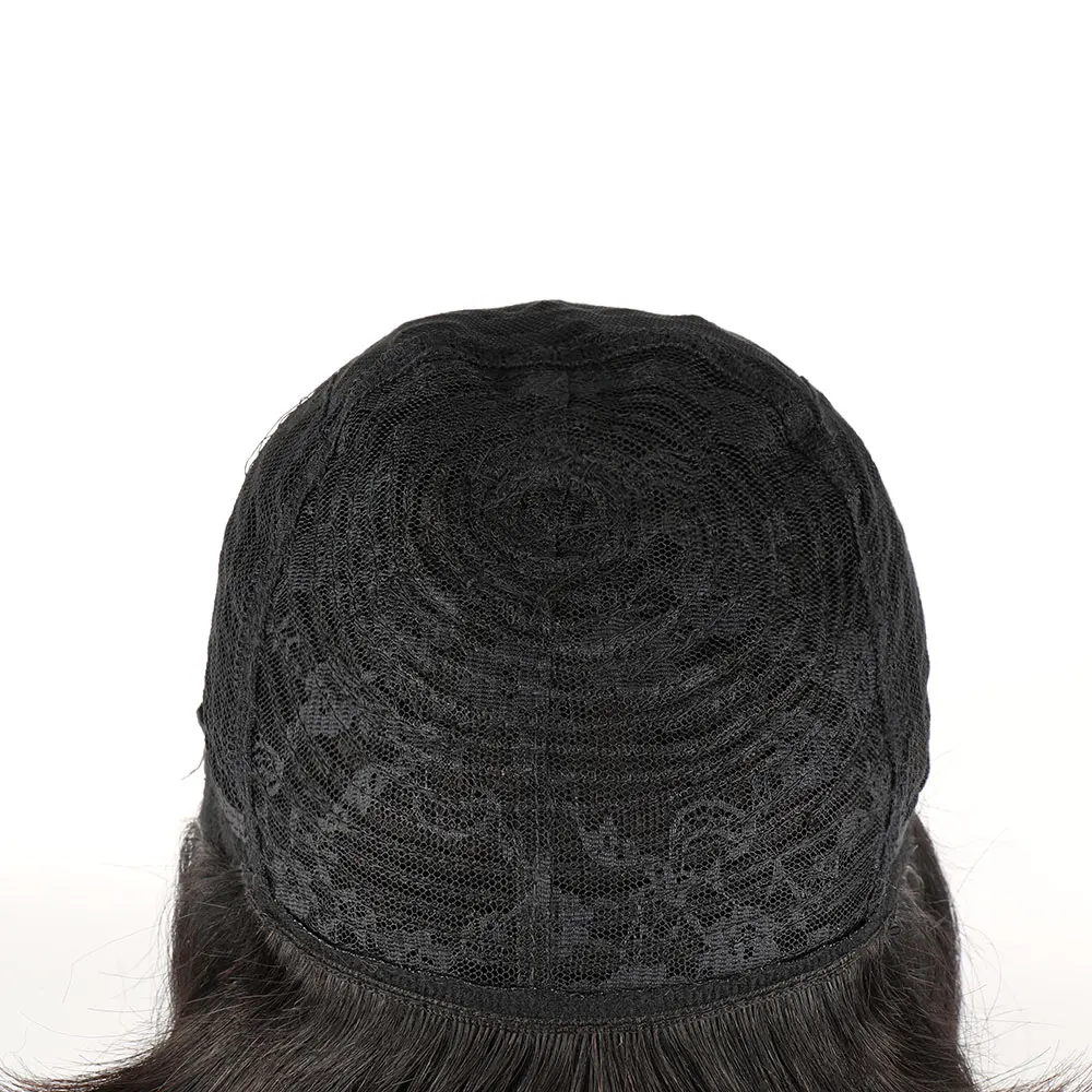 

Esty Hair Full Machine Natural Color Long Hair With Straight Bangs Wigs In Stock Brazilian Straight Wigs With Bangs For Women