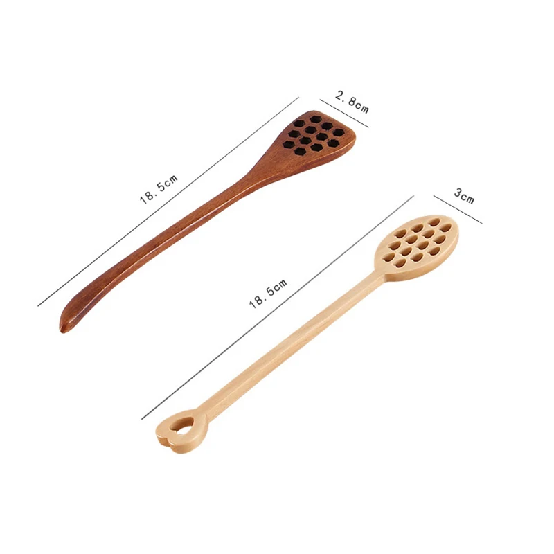 1 шт. деревянная медовая мешалка для кухни |