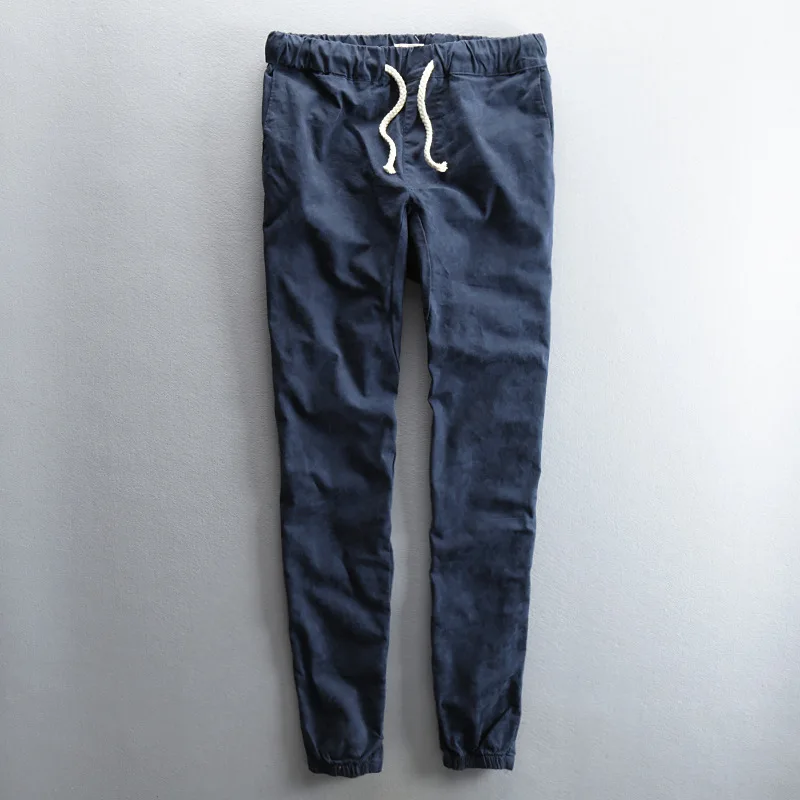 Повседневные мужские летние длинные камуфляжные хлопковые брюки карандаш