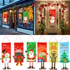 Рождественские украшения для дома, знак для крыльца, декоративные двери, подвесной баннер, рождественские украшения, Navidad Natal 2021 Декор
