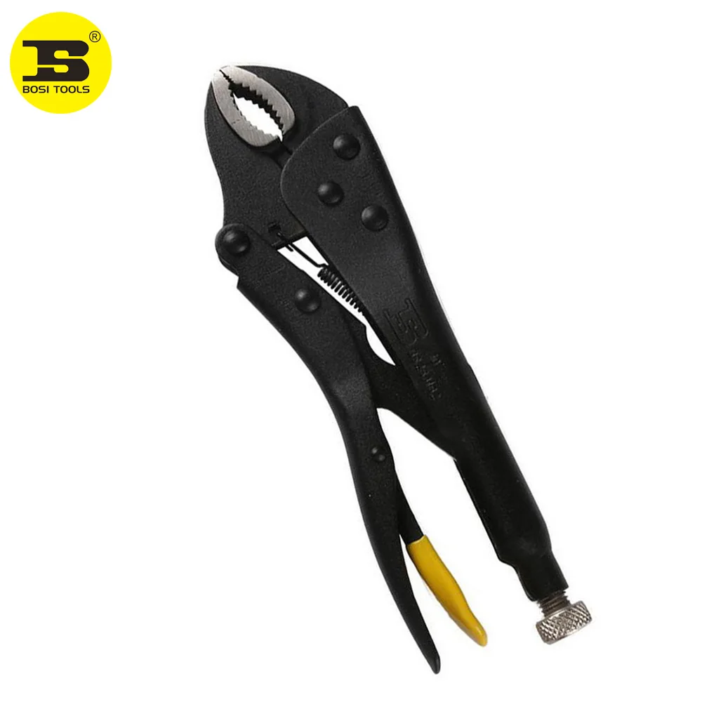 

Free Shipping BOSI 10" Curved Jaw Lock-Grip Plier