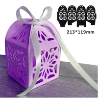 small gift box metal cutting dies for scrapbooking handmade mold cut stencil new 2021 diy card make mould model craft decoration