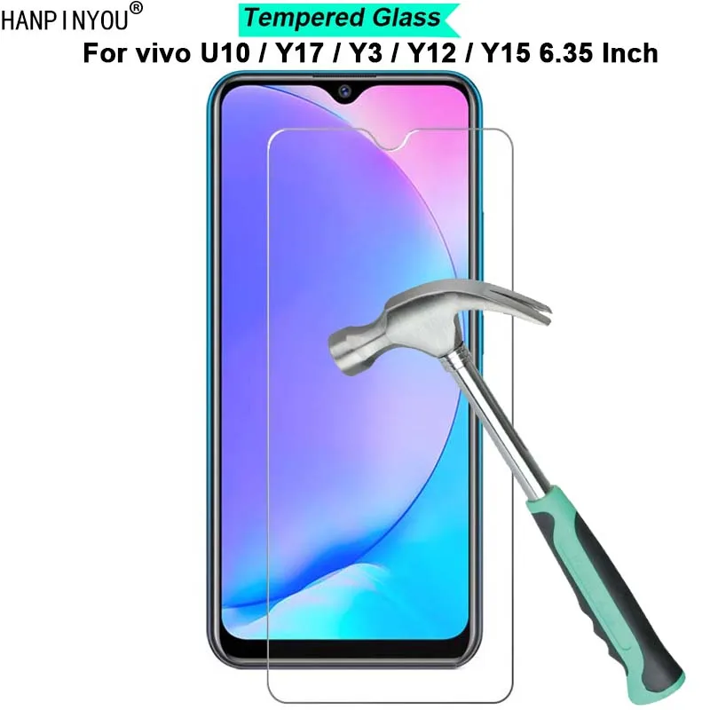 Закаленное защитное стекло для vivo U10 / Y17 / Y3 / Y12 / Y15 6,35 дюйма твердость 9H 2.5D