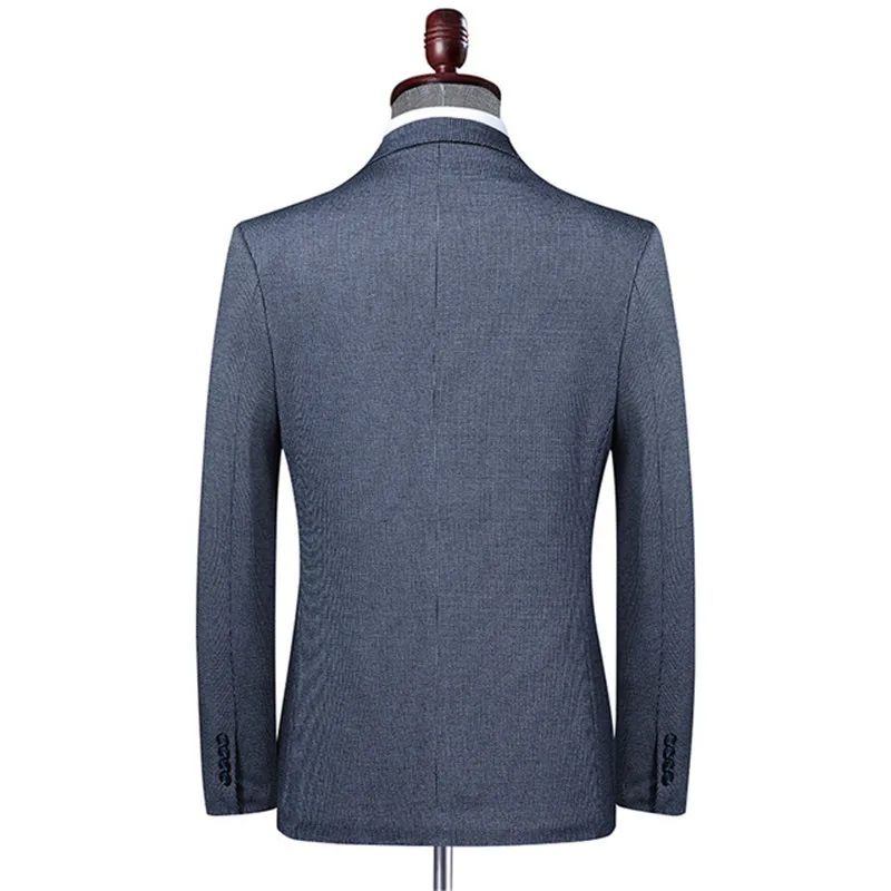 Бренд BOLUBAO Мужской Блейзер приталенный пиджак с отложным воротником для