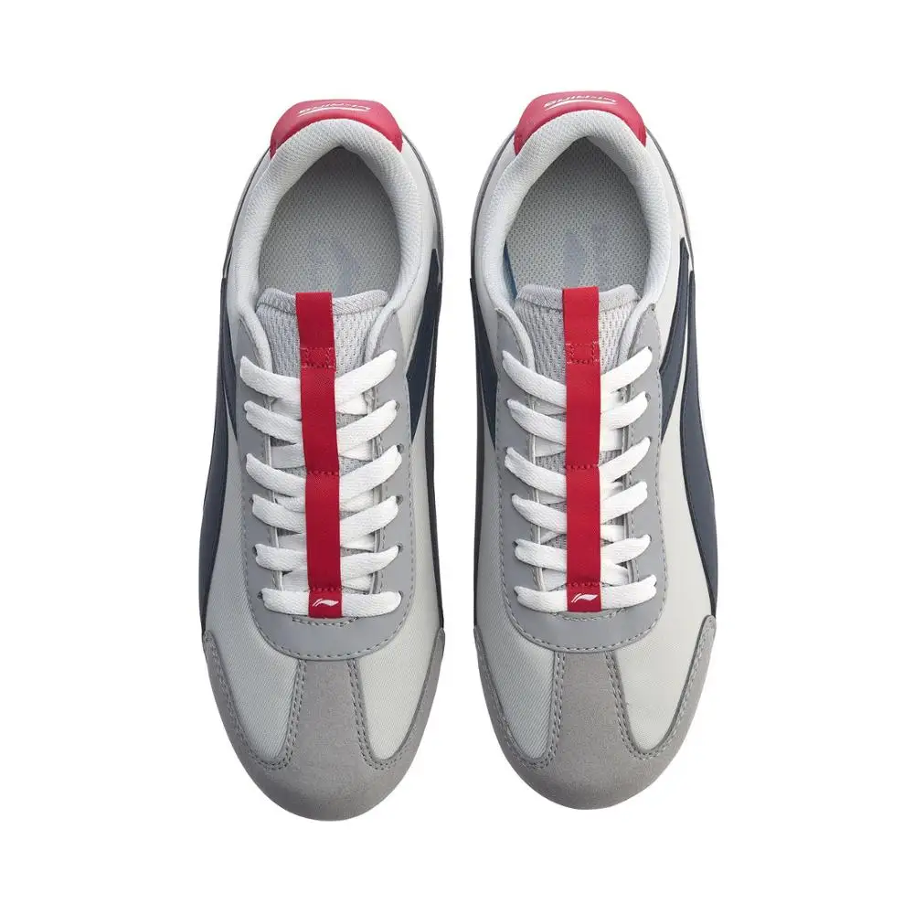 Li Ning/Мужская классическая обувь для отдыха на 3 км популярная в стиле ретро легкие