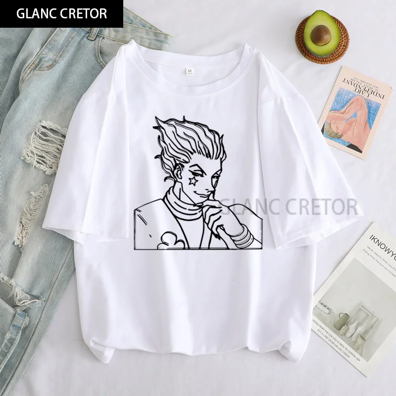 

Cool Streetwear T Shirts Unisex Hunter X Hunter Hisoka Morow T Shirt Men Graphic Tees Women Clothing 2021 Japanese Anime Tee Top
