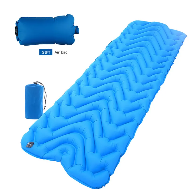 Туристический Коврик для кемпинга легкий водонепроницаемый надувной матрас