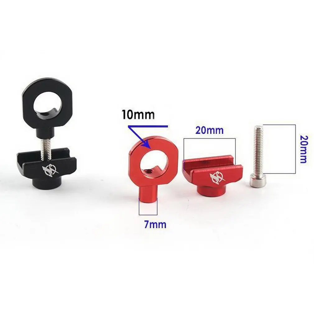 

Folding Bike Ultralight Aluminum BMX Chain Tensioner Fastener Chain Adjuster DIY Modification Special