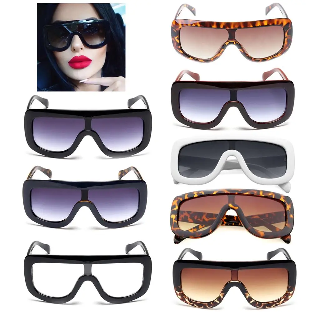 Унисекс Ретро женские большие квадратные плоские стильные винтажные