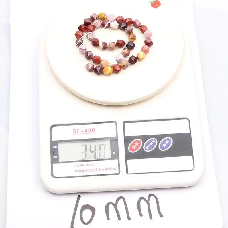 Оптовая продажа бусины из натурального сыпучего круглого ограненного яичного