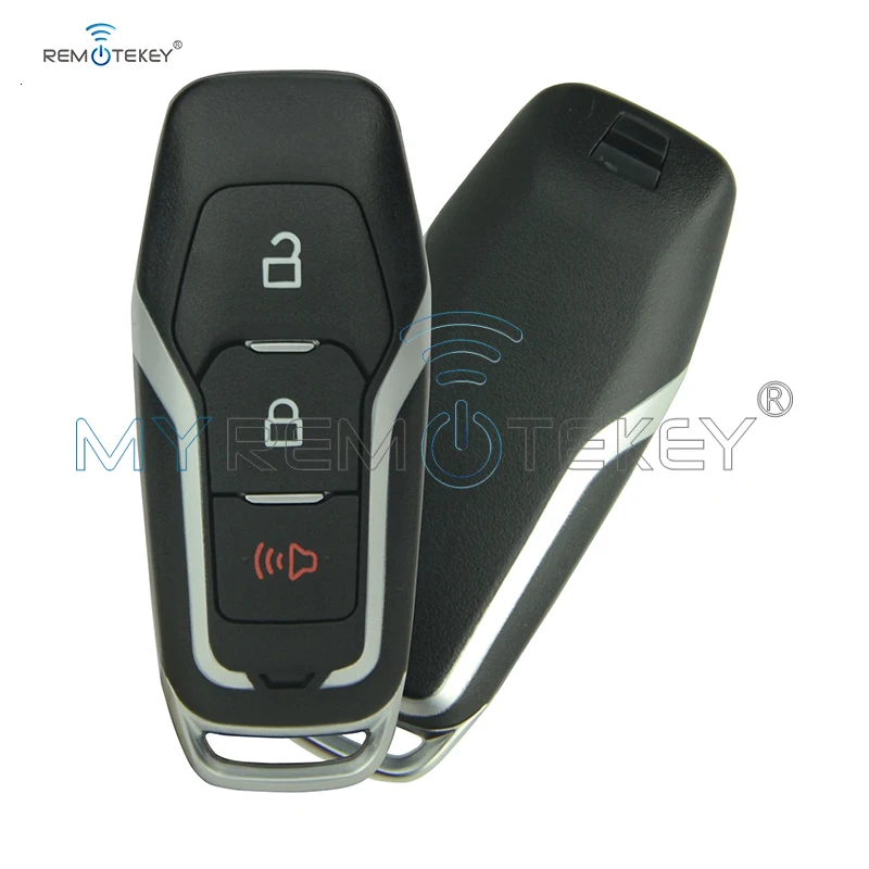 Remtekey 2 шт 4 кнопки для Ford Fusion Explorer Edge Escape Mustang M3N-A2C31243800 164-R8109 Замена смарт-ключа оболочки