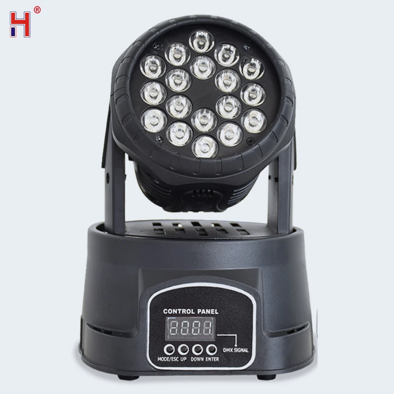 Вращающиеся мини-светильники для вечеринки 18X 3 Вт светодиодсветодиодный