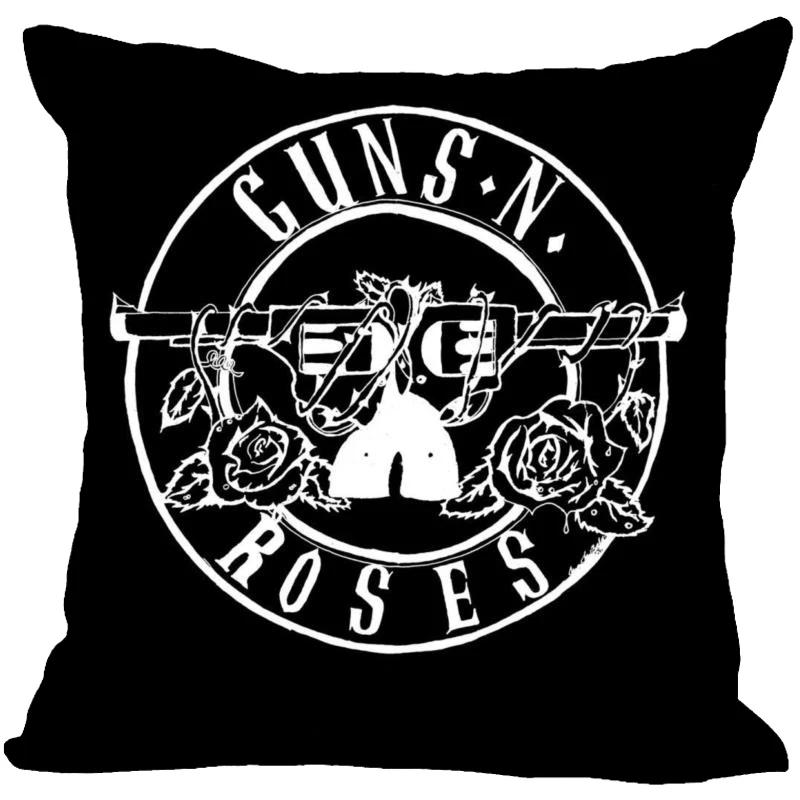 24 Пистолеты N Roses Подушка Чехол для дома декоративный чехол на подушки невидимые молнии Подушка Чехол s 40X40,45X45 см - Цвет: 24