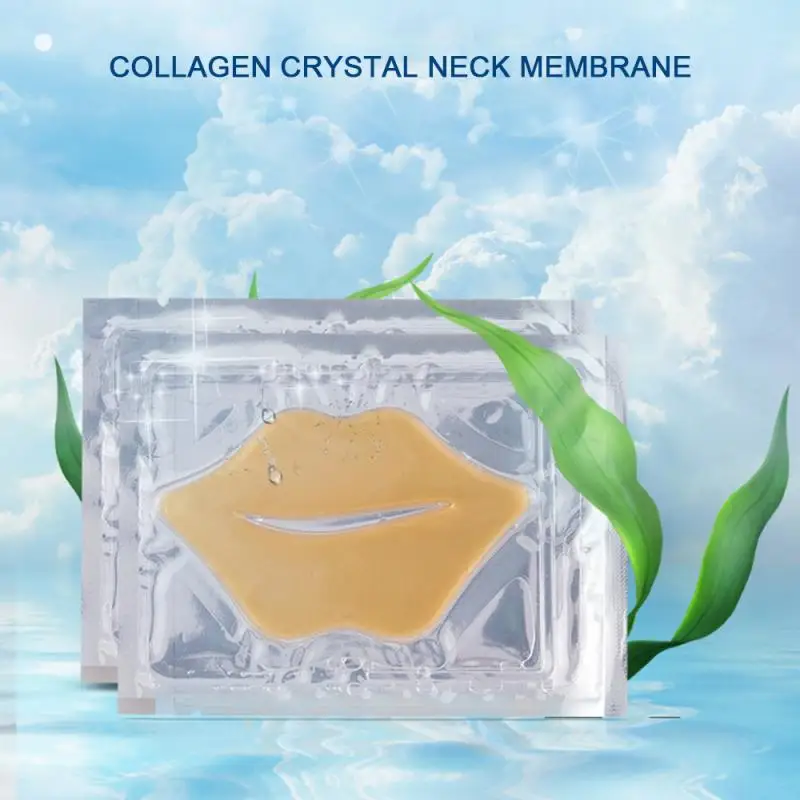 

Lip Mask Collagen Crystal Lip Pads Anti-Ageing Lip Paste Night Sleep Hydrating Moisturizing Improving Fine Lines Lip Care TSLM2