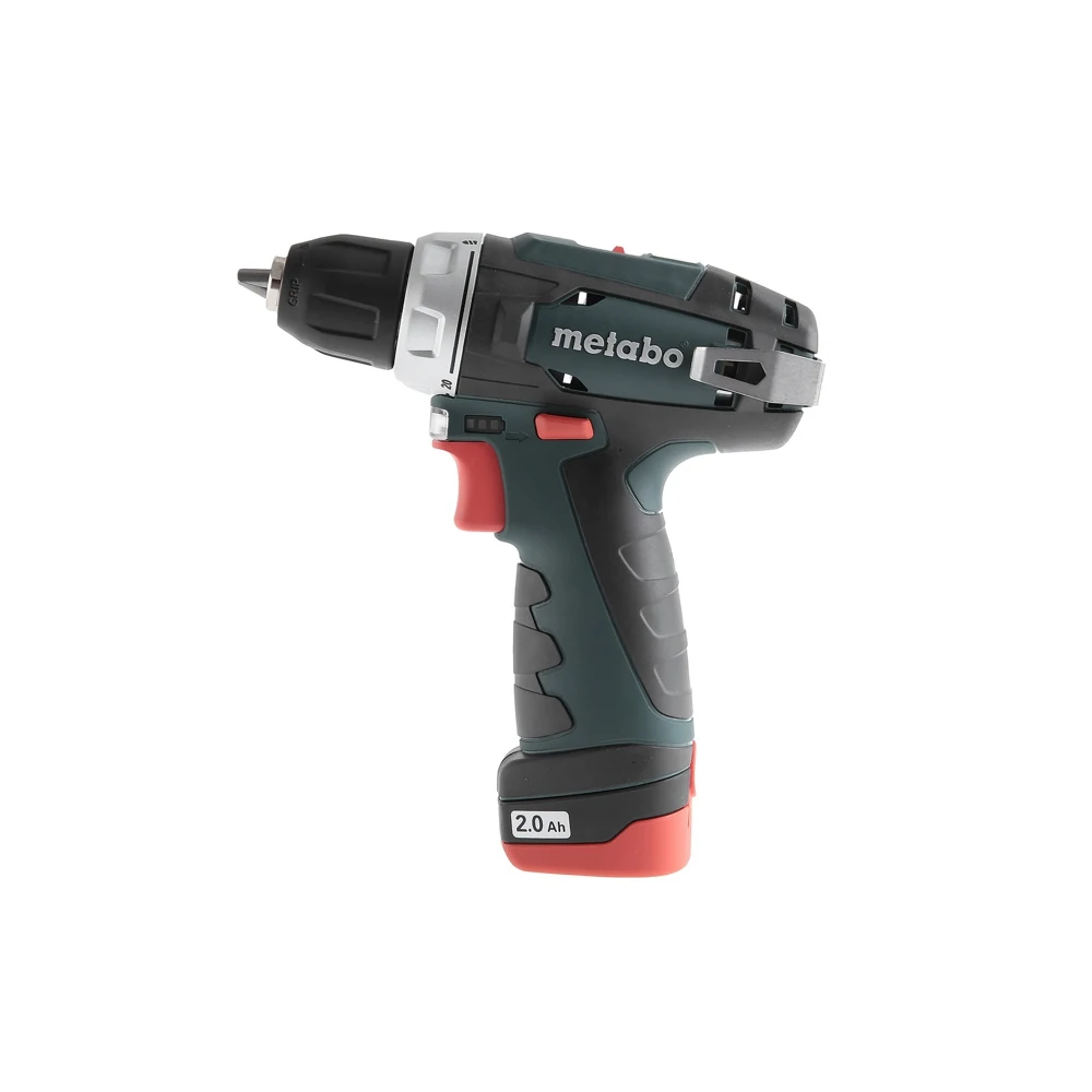 Аккум.дрель METABO POWERMAXX BS x1 (600079500) 10.8В 1x2.0Ач LiION 10мм 0 360/0 1400об/мин 34/17Нм|Электрические