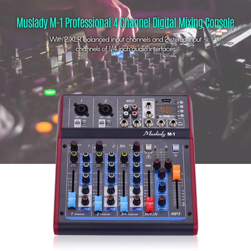 

Muslady M-1 4 BT DJ