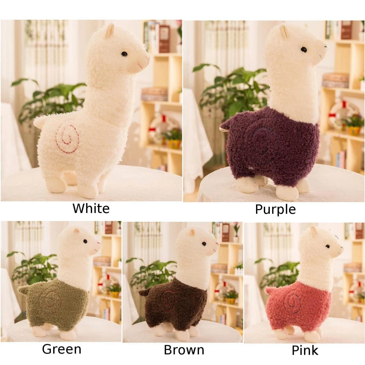 1 шт. животные лама Alpacasso игрушки дети Радуга Альпака плюшевые куклы